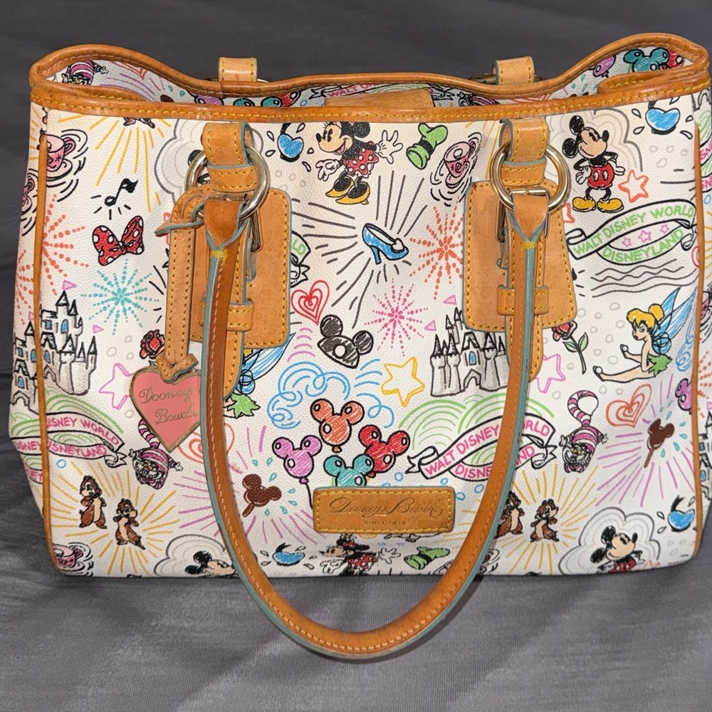 Dooney & Bourke Disney Themed Multicolor Tote Bag